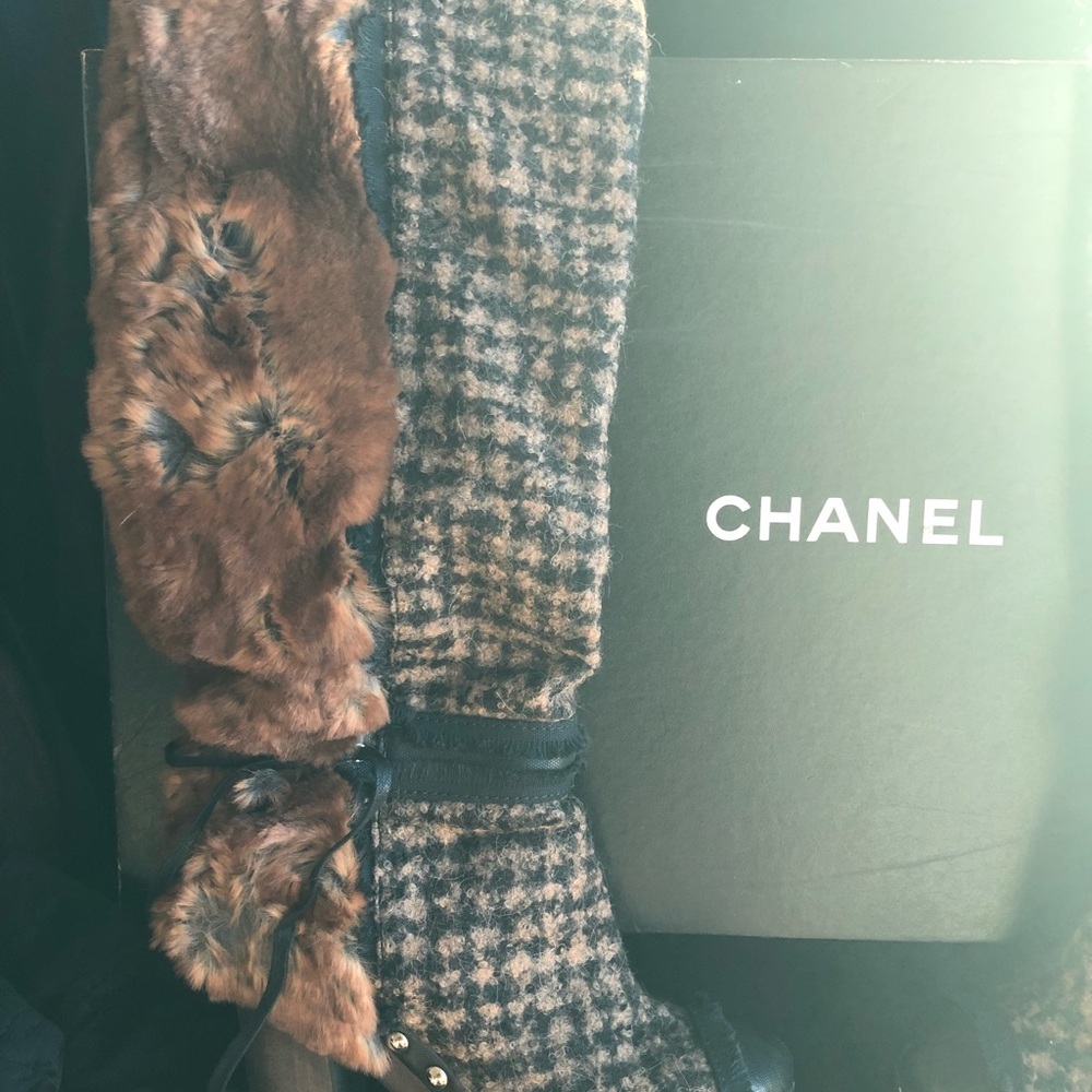 Authentic CHANEL RUNWAY Boots - Picture 7 of 8